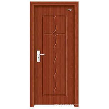 Puerta de madera de PVC / puerta de PVC (YF-M53)